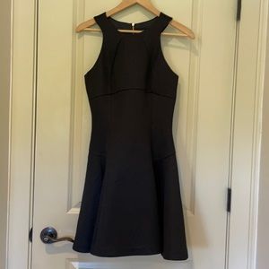 Ted Baker London Black Dress with Gold Zipper